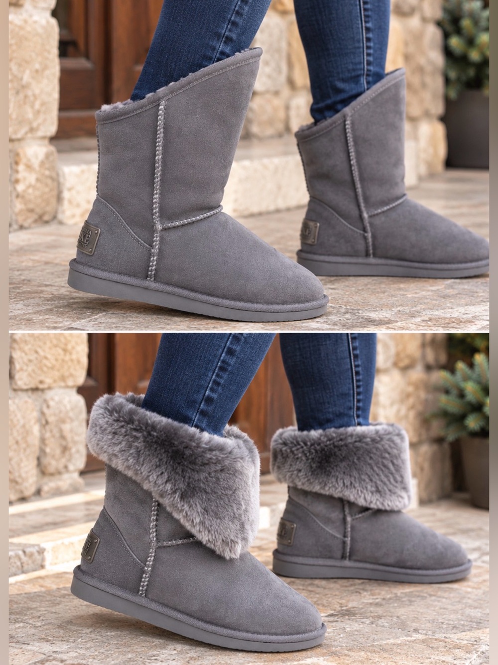 Australia Luxe Collective Grey Boots